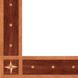 Oshkosh Designs Chatham Inlay Border and Corner - Hardwood Flooring