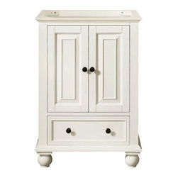 Avanity - Thompson 24" Vanity Only, French White Finish - Bathroom Vanities And Sink Consoles