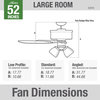 Hunter Fan Company 52" Newsome Brushed Nickel Ceiling Fan With Light