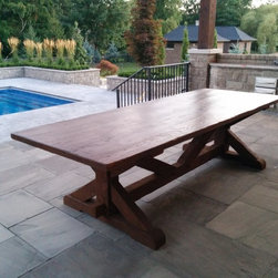 Custom outdoor table - Outdoor Dining Tables