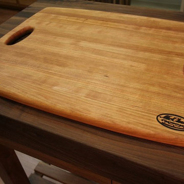 Cherry Reversible Butcher Block Serving Platter