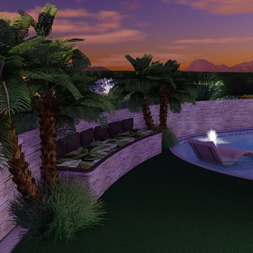 Tropical Backyard