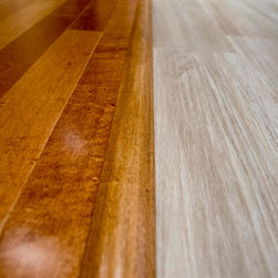 Transition between new and previous flooring - Hardwood Flooring