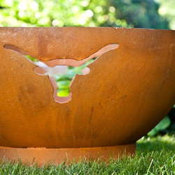 Custom longhorn fire pit - Fire Pits
