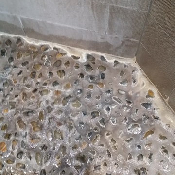 Lime and calcium removal on shower