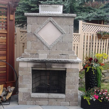Signal Hill Fireplace/Kaju screen