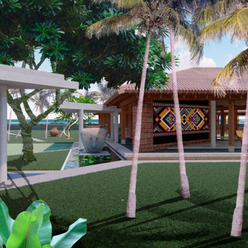 Lotus House, Sairee Beach , Chumphon, Gulf of Thailand