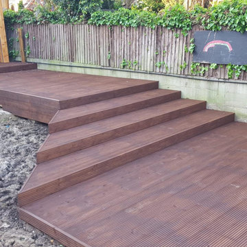 Traditional decking