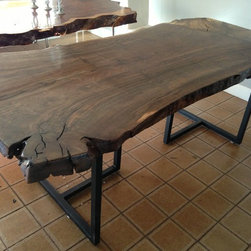 Claro Walnut Dining Table - Dining Tables