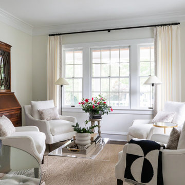 Reimagined Sophisticated Living Room