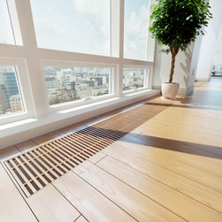 Built-in convector floor wooden grates - Heating And Cooling