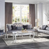 Ciddrenar Sofa With 5 Pillows, Fabric and White
