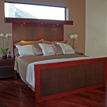Custom Handcrafted Furniture, Wenge Wood, Tables, Bed and Nightstands