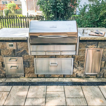 Grill Station and Paver Project
