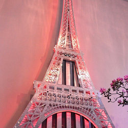 Eiffel Tower Radiator with Swarovski Crystals - Radiators