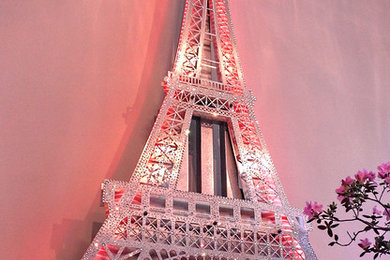 Eiffel Tower Radiator with Swarovski Crystals