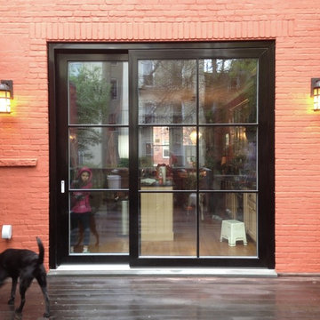 Open Brick Wall and Install High Efficiency Door
