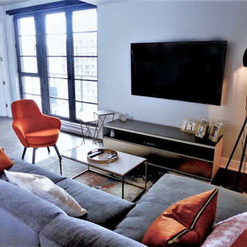Griffintown Condo Living Room