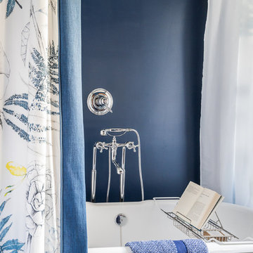 Holly Lawn - RSOL Designer Showhouse 2018 Hall Bath and Powder Room