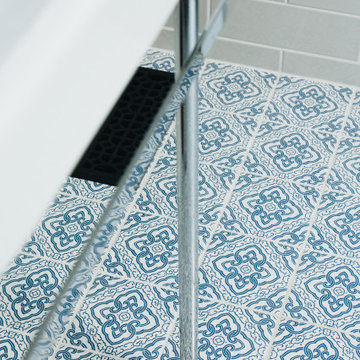 Eastbourne Blue Bathroom