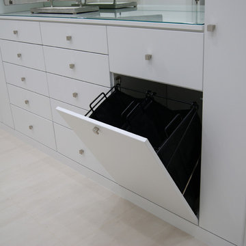 Crisp White Master Closet | SpaceManager Closets