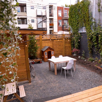 Full backyard patio and garden renovation