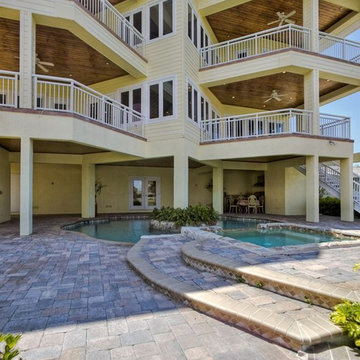View of the back of the house