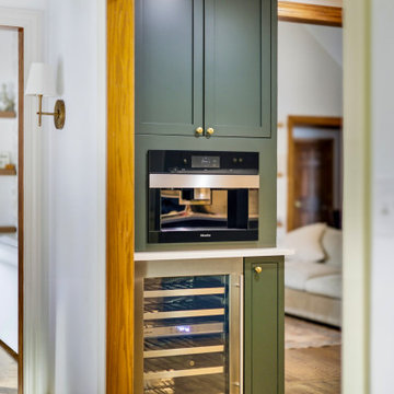 Chef's Kitchen with High End Appliances & Built-in Espresso Maker