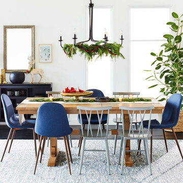 Hosting for Holiday with Mix & Match Modern Dining Chairs Collection