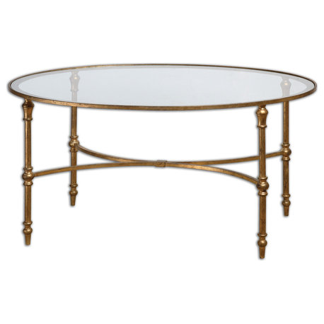 Uttermost Vitya Glass Coffee Table