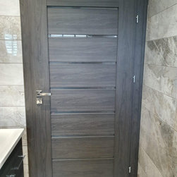 Premium Internal Door Sets - Anthracite Elm - Tallaght - Products