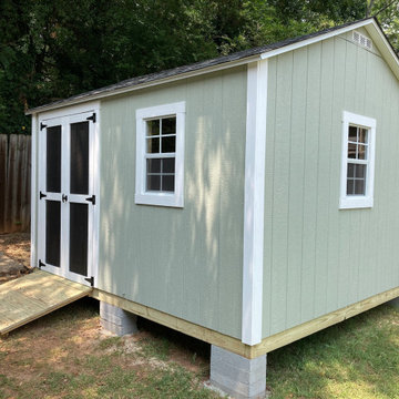 10' x 12' Shed Built in Greenville, SC