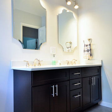 Espresso Double Vanity