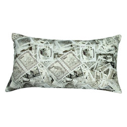 Stamps Toss Cushion - Decorative Pillows