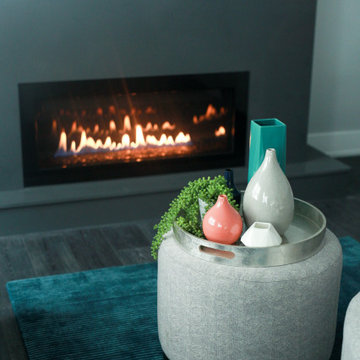 Fresh Contemporary Family Room in Warrington, PA