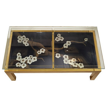 Tommy Mitchell Plum Blossom Coffee Table Black