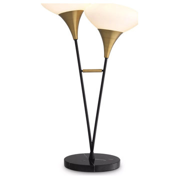 Elliptical Glass Table Lamp | Eichholtz Duco
