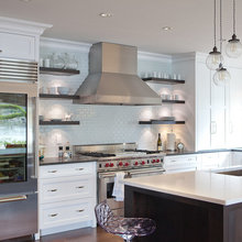 kitchen shelf/open cabinets