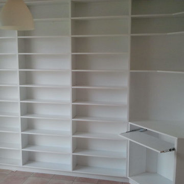 Book case/ computer station. Lucan
