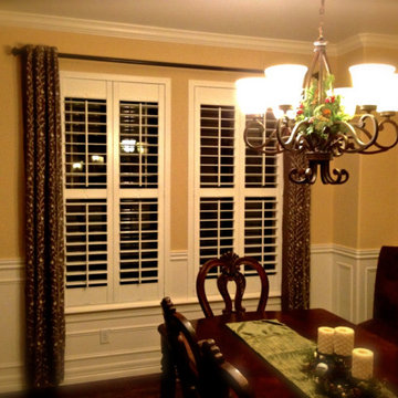 "Divider & Midrail" Plantation Shutter applications