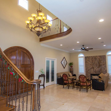 AFTER - new loft addition encircling entry