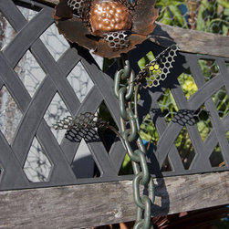 Saw Blade Flowers - Home Decor