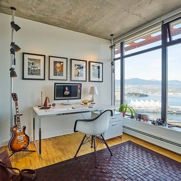 Contemporary Office Design - A Creative & Relaxing Home Office