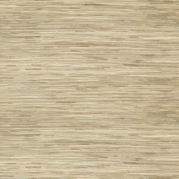 2972-65621 Sogen Khaki Knotted Sea Grasscloth Modern Style Unpasted Wallpaper