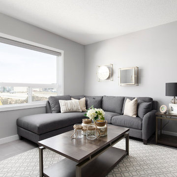 Allee Duplex Showhome in Cornerstone in Northeast, Calgary