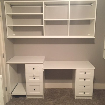 Custom White Vanity