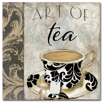 Color Bakery 'Art of Tea I' Canvas Art, 18"x18"
