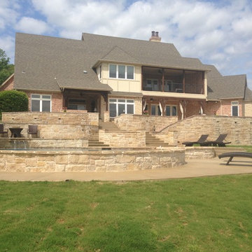 Terraced Landscape + Pool