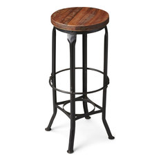 Butler Specialty Company - Butler Abbott Industrial Chic Bar Stool - Bar Stools and Counter Stools