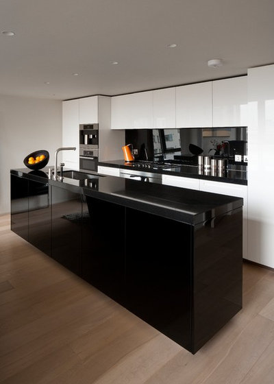 Contemporary Kitchen by Juliette Byrne